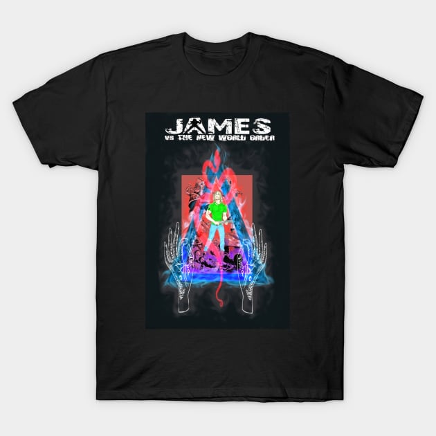 James vs The New World Order T-Shirt by Blackstone1